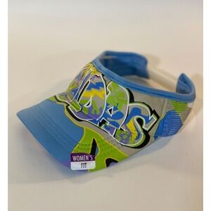 Adidas Visor Hat‎ Graffiti Woman's Fit NWT Y2K Vintage
